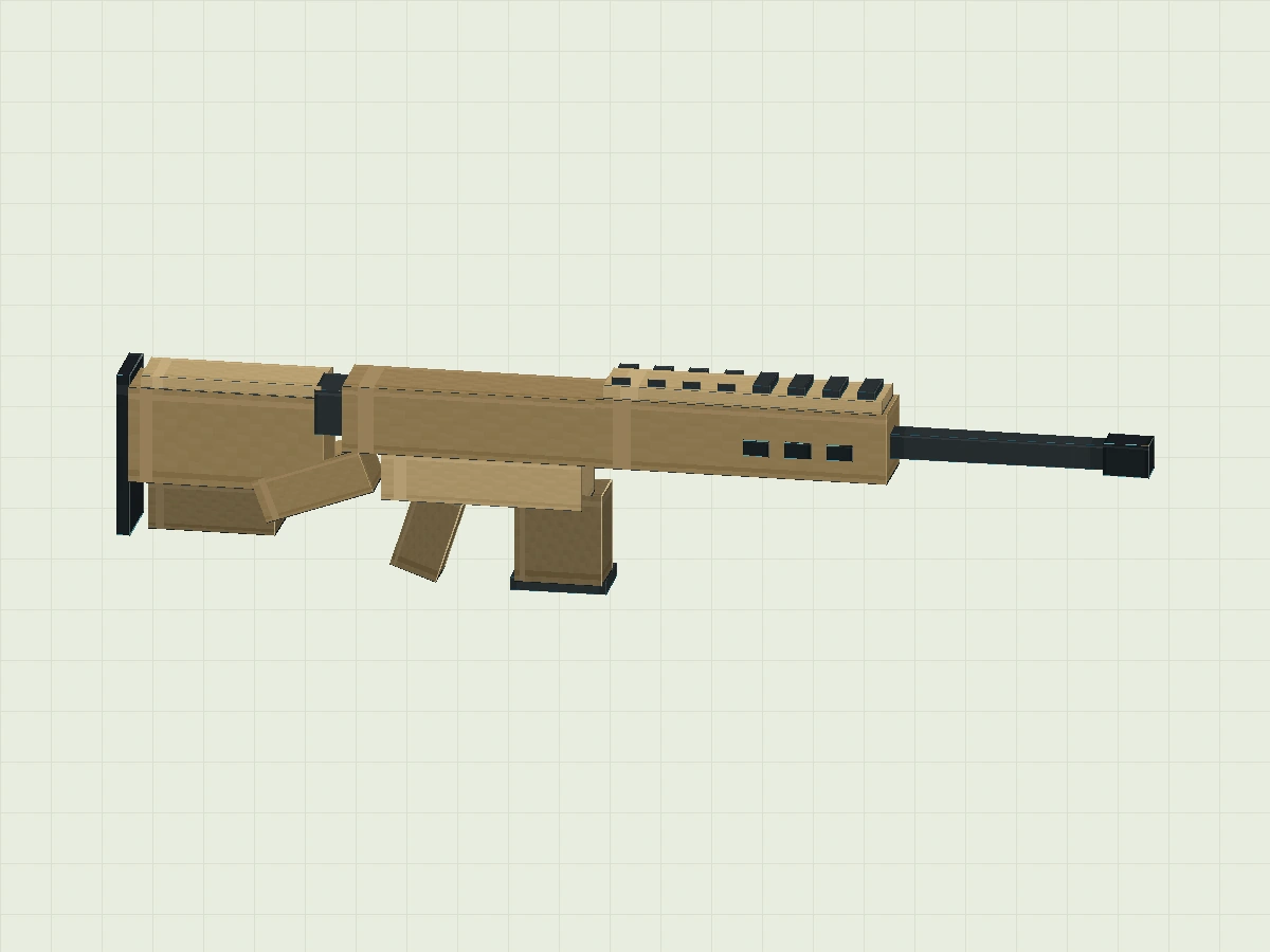 M110 front structure with repeating ribs and side trim