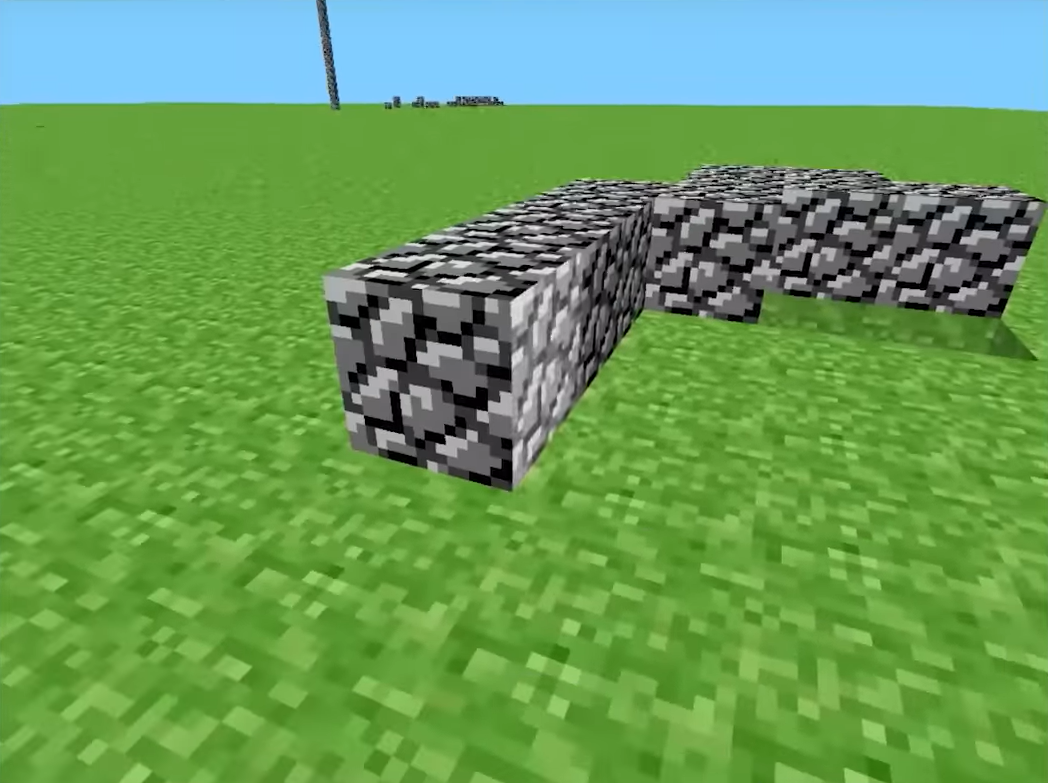 Minecraft 早期画面截图
