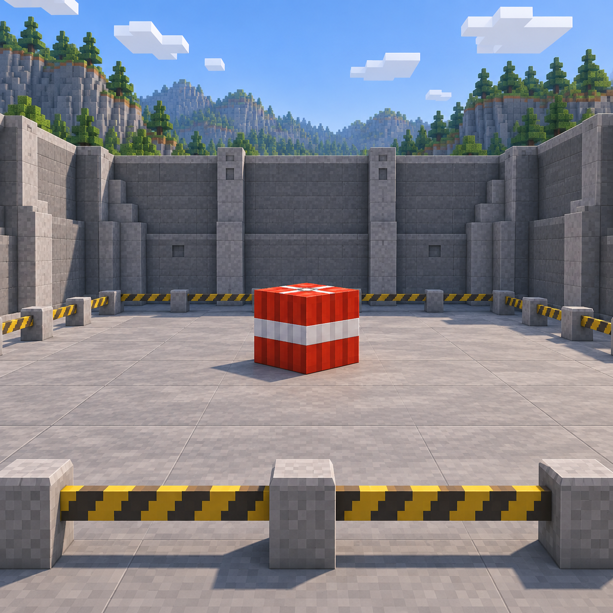 TNT’s block world illustration