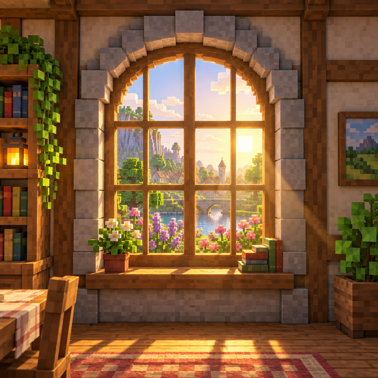 Illustration of the block world of windows