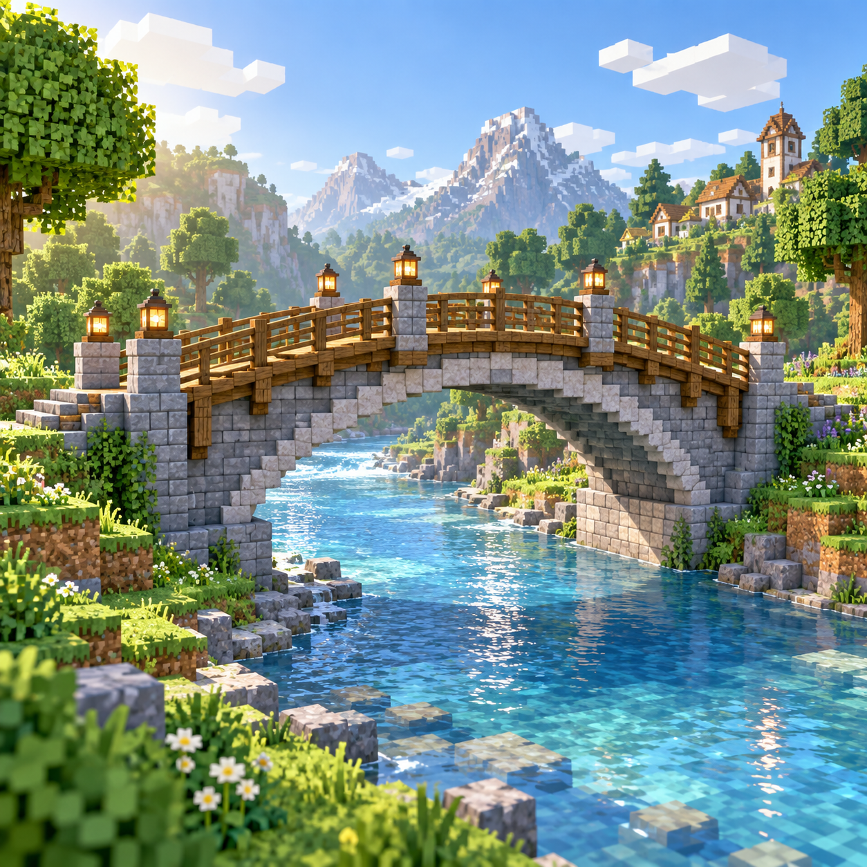 Bridge's block world illustration