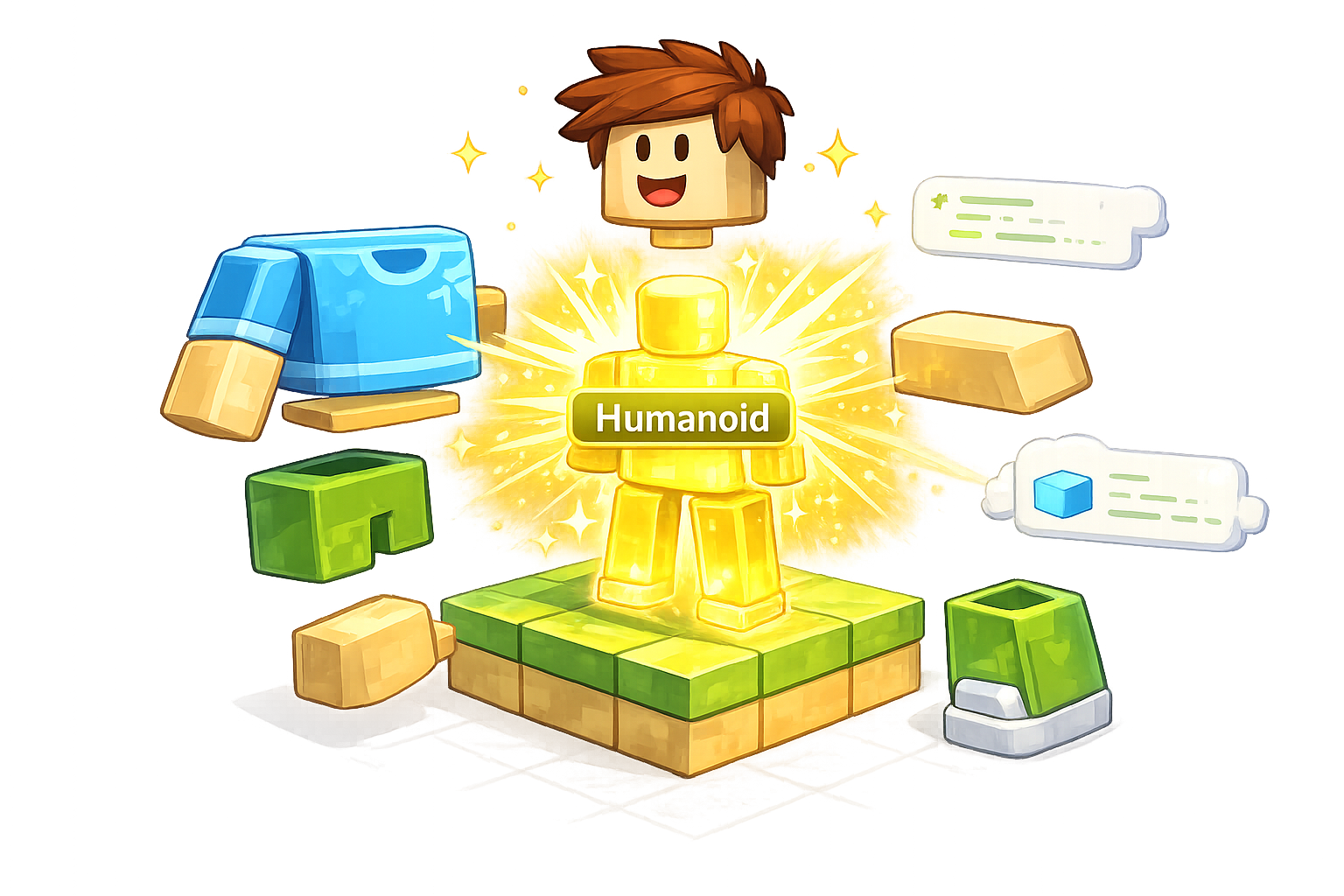 Roblox Studio 关卡开发截图
